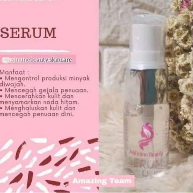 JUSTMINE SKINCARE ECER || ECER JUSTMINE || ECER SERUM JUSTMINE || JUSTMINE SERUM || SERUM JUSTMINE