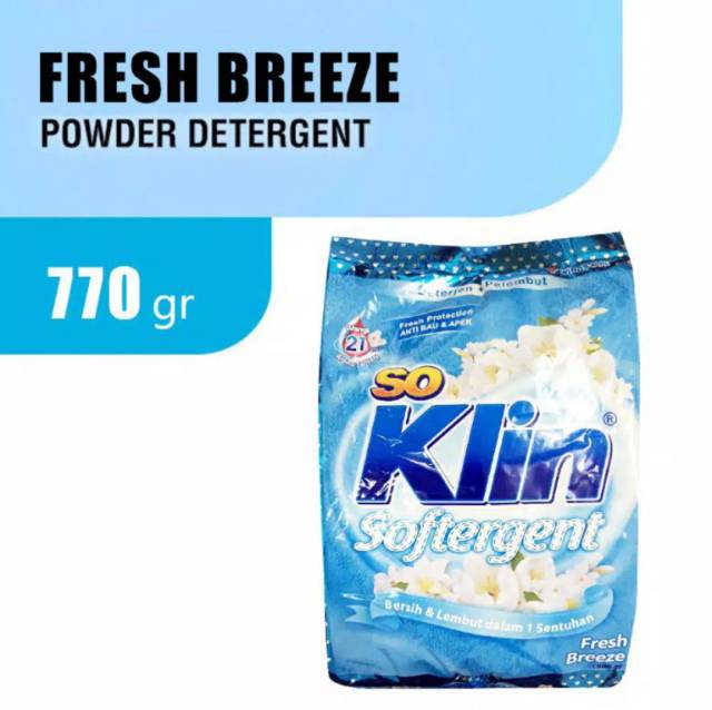 So Klin Softergent 847g / 770gr - Ready, langsung order aja