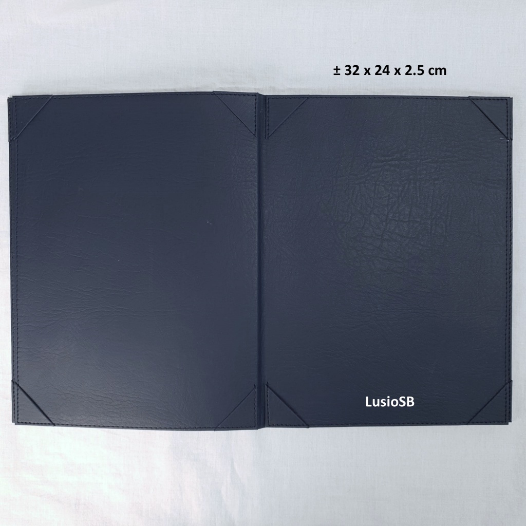 

ABmart Buku Menu Premium A4 LusioSB Kulit Faux Leather