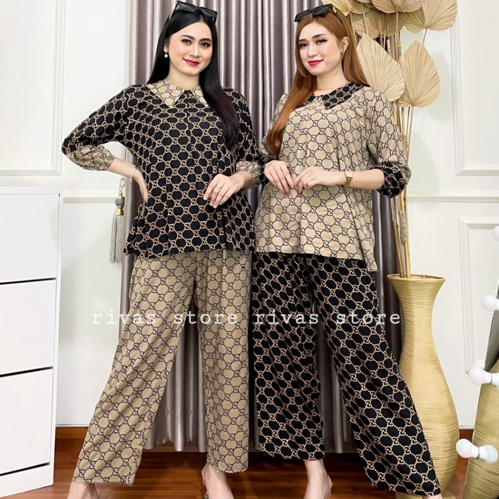 Set wanita - Setelan piyama Kekinian - set piyama armor  - Set rayon premium