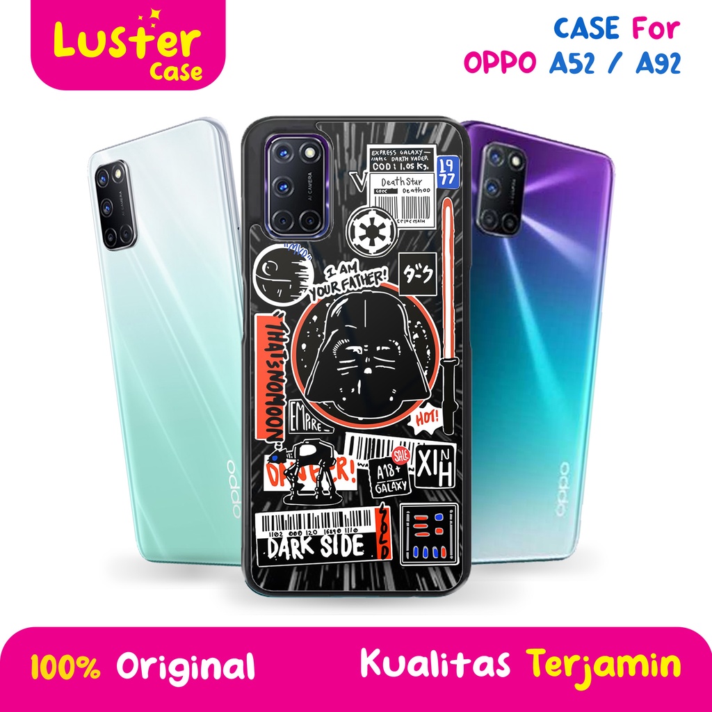 Case OPPO A52/A92 2020 Case HP Premium Glossy [ STARWARS ] Casing HP - Softcase Glossy - Softcase OP