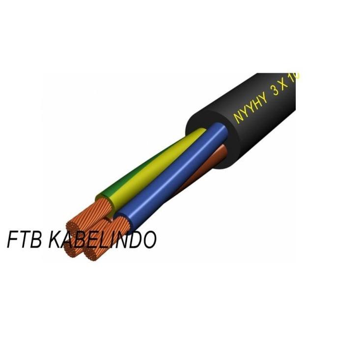 Ftb Kabel Listrik Nyyhy 3X16 Sqmm ( Kabel Nyshy 3X16Mm ) Mtr 750V