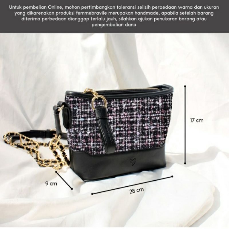 FEMMEBRAVILE Kara Bag Black