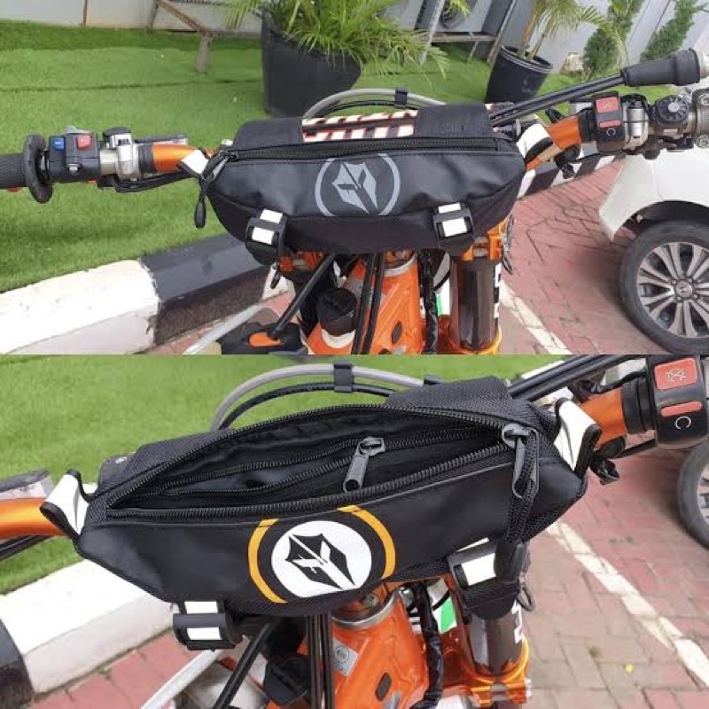 Tas stang motor trail universal