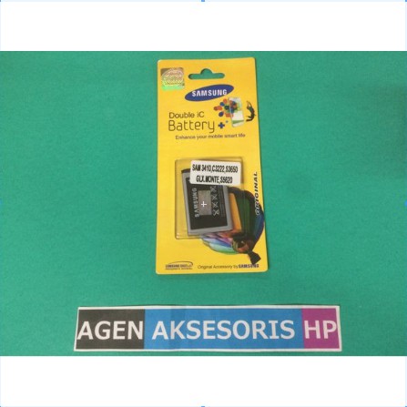 Batre Samsung Corby 3410 Galaxy Monte S5620 C3222 S3650 Baterai ORI