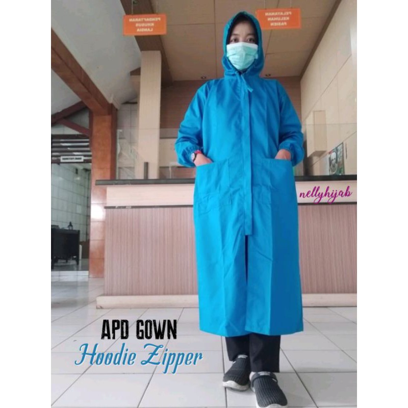 APD Gown Hoodie Zipper