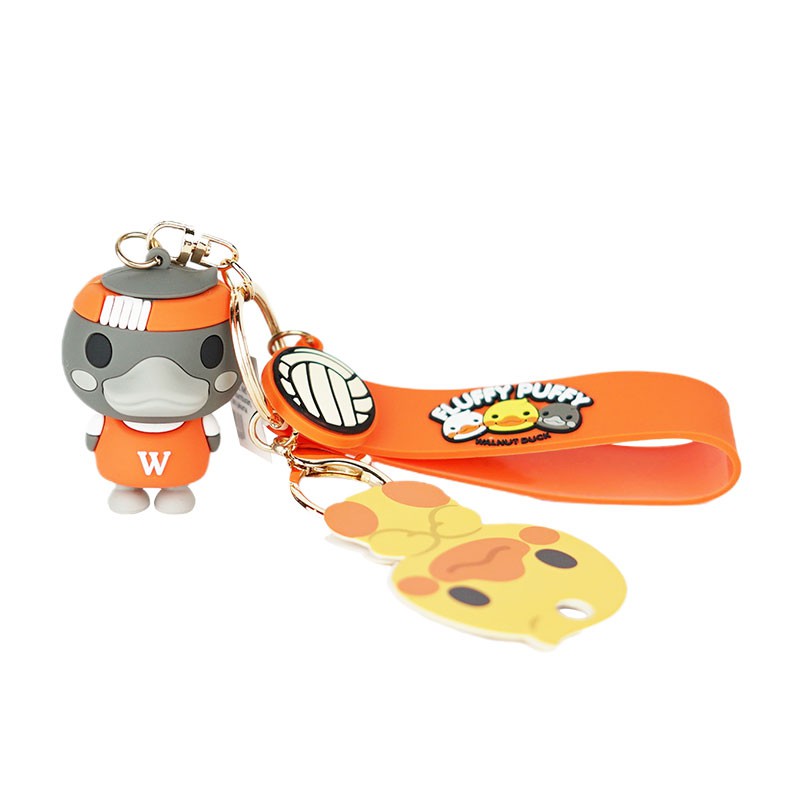 KKV - Walnut duck and white duck keychain/aksesoris / gantungan kunci