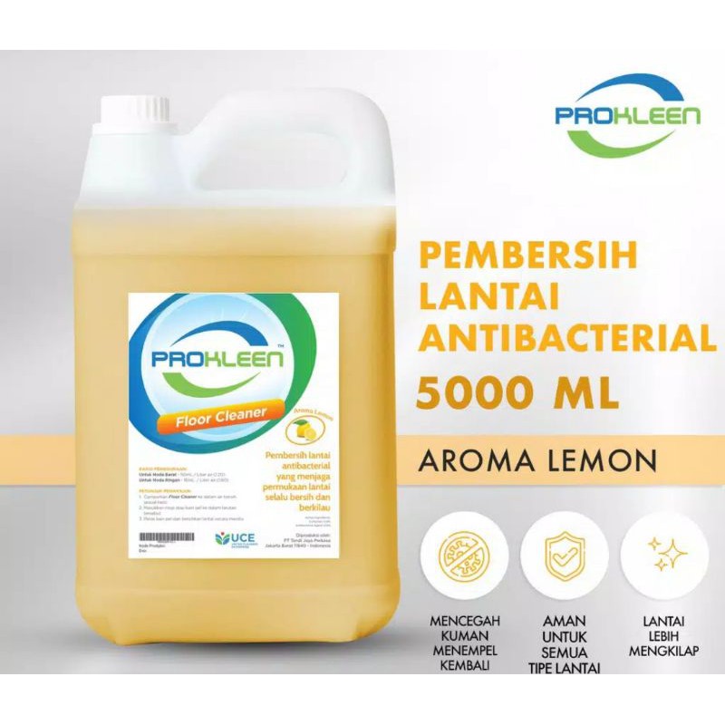 Pembersih Lantai Antibacterial  PROKLEEN Floor Cleaner 5 Liter ORIGINAL