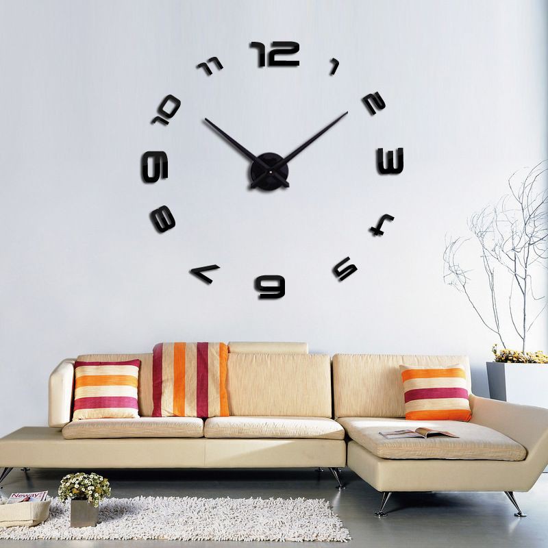 DIY CLOCK /Jam Raksasa/Dekorasi Rumah/Home Decor/