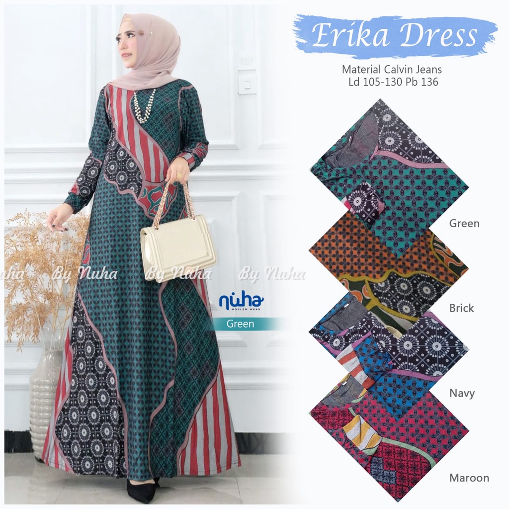 Gamis Cantik Trendi Kekinian Atasan Wanita Muslim Terbaru Veizaa