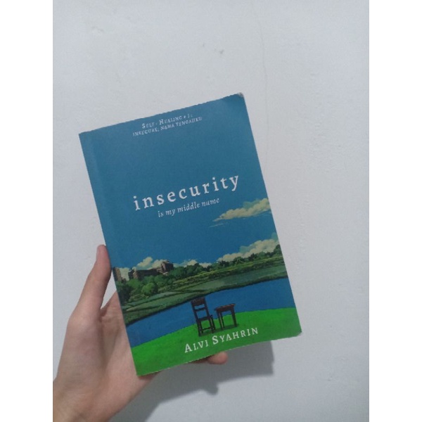 Insecurity is my middle name original, buku bekas ori (masih ada stiker), buku tentang insecure