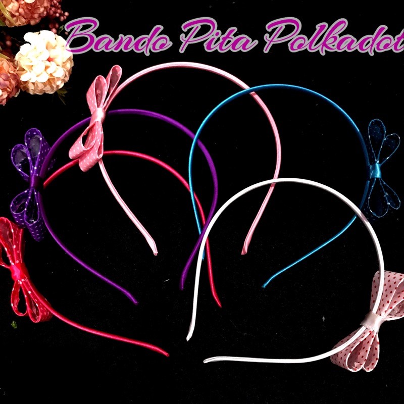 BANDO PITA POLKADOT | BANDO WANITA