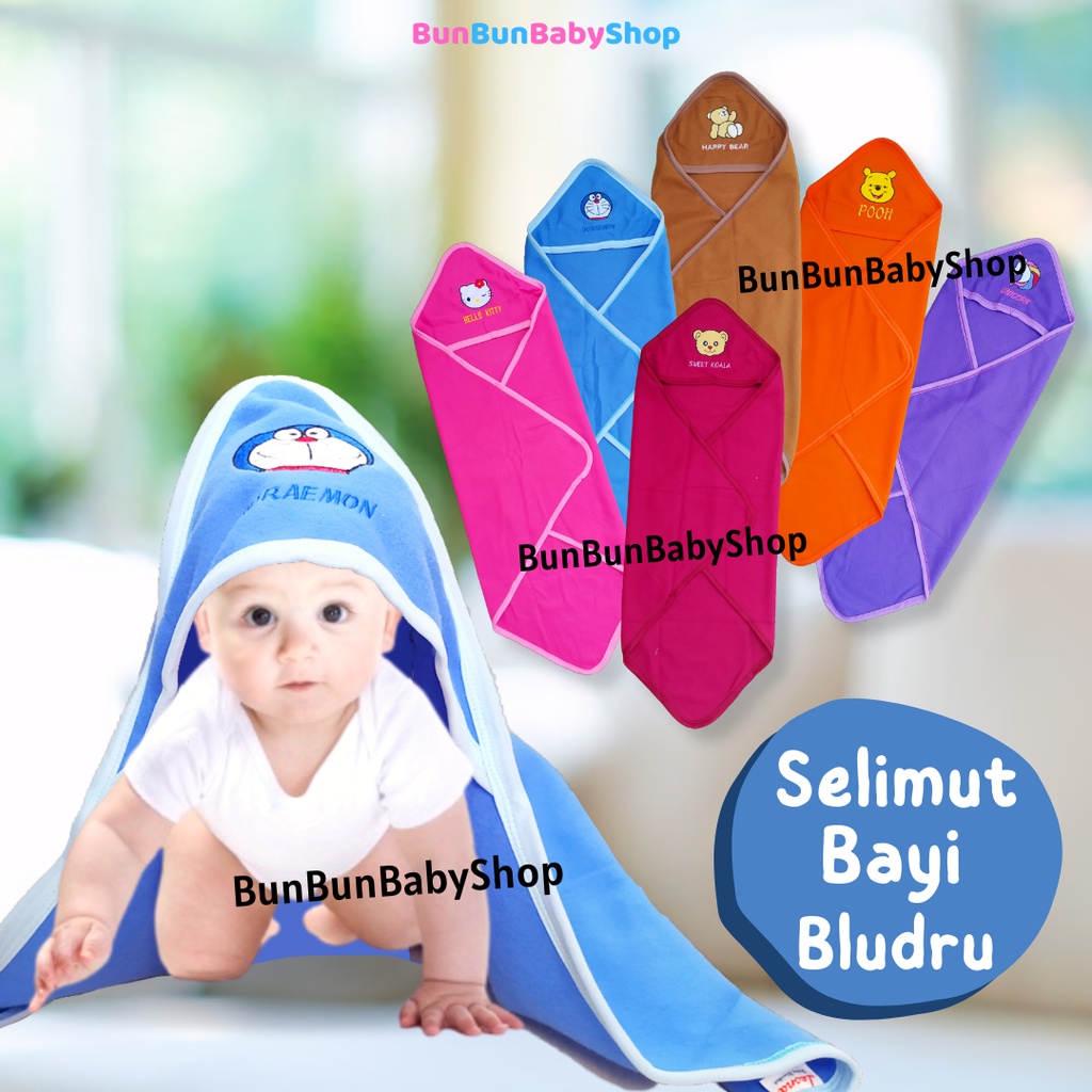 Selimut Bulu Bayi Blanket Bludru Laki Perempuan Perlengkapan Tidur Baru Lahir Baby Newborn Karakter Murah Lucu