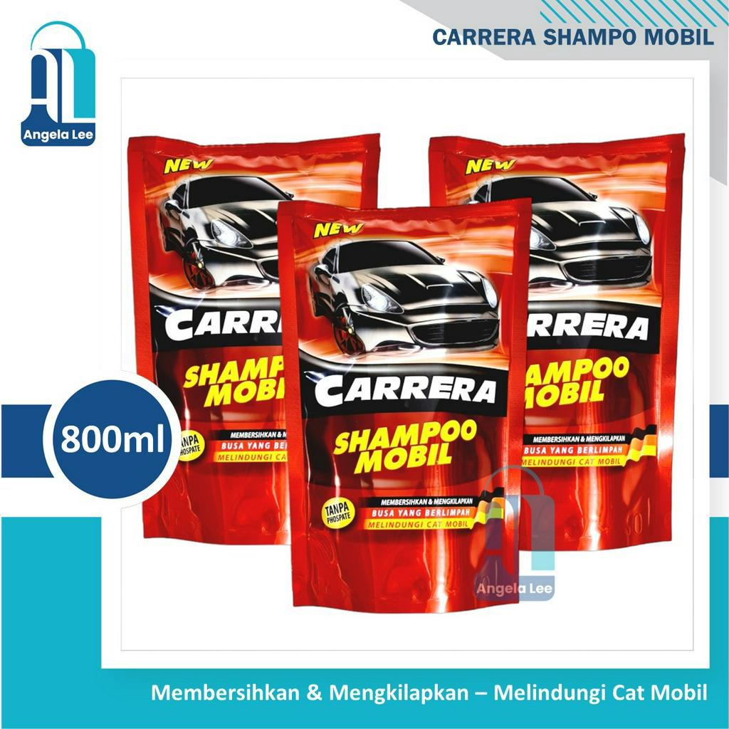 Shampoo Sabun Cuci Mobil Carrera Refill 800ml busa berlimpah melindungi cat mobil