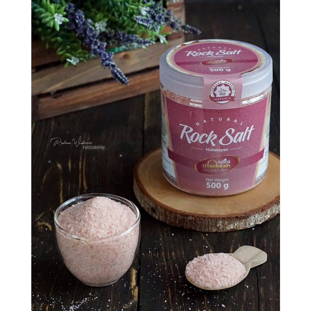 

ROCK SALT / GARAM HIMALAYAN WASFAH 500 GRAM | BISA COD