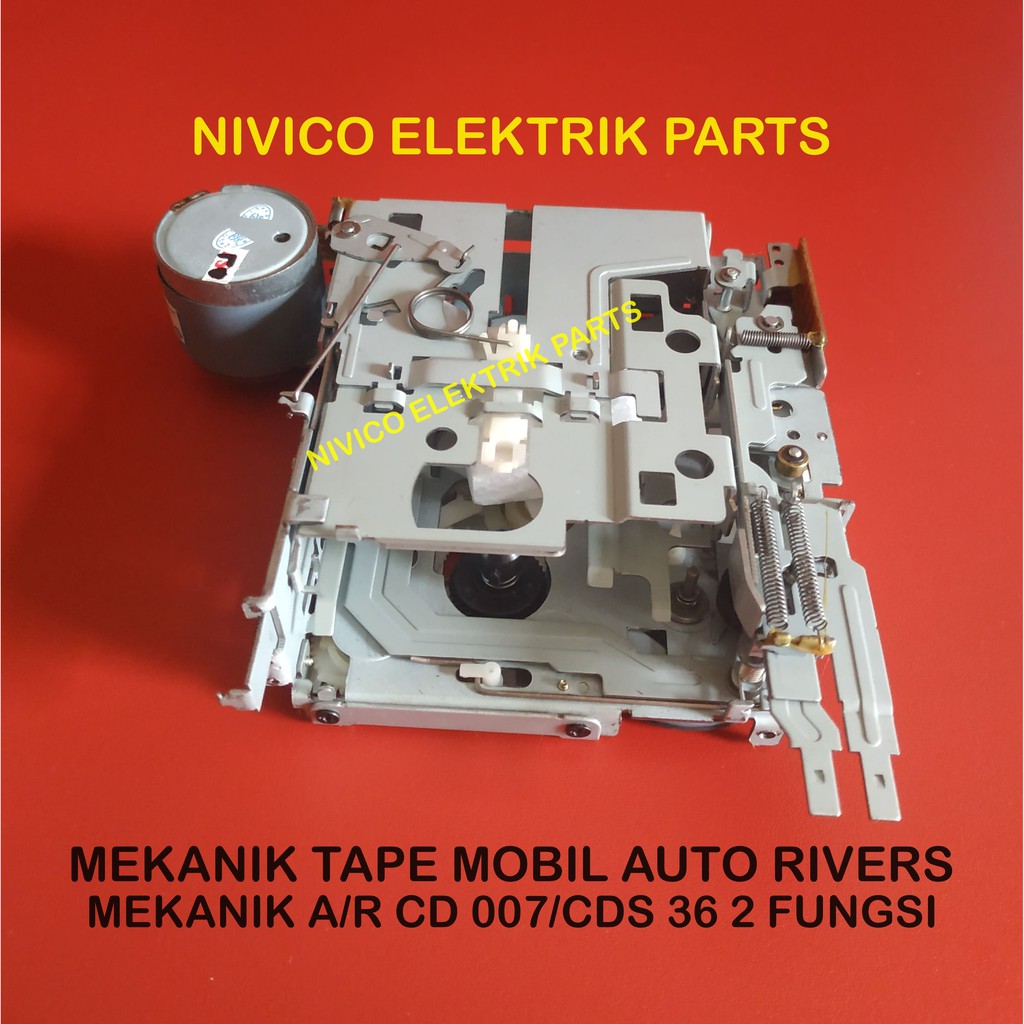 Mekanik Tape Mobil Auto Rivers 2 Fungsi