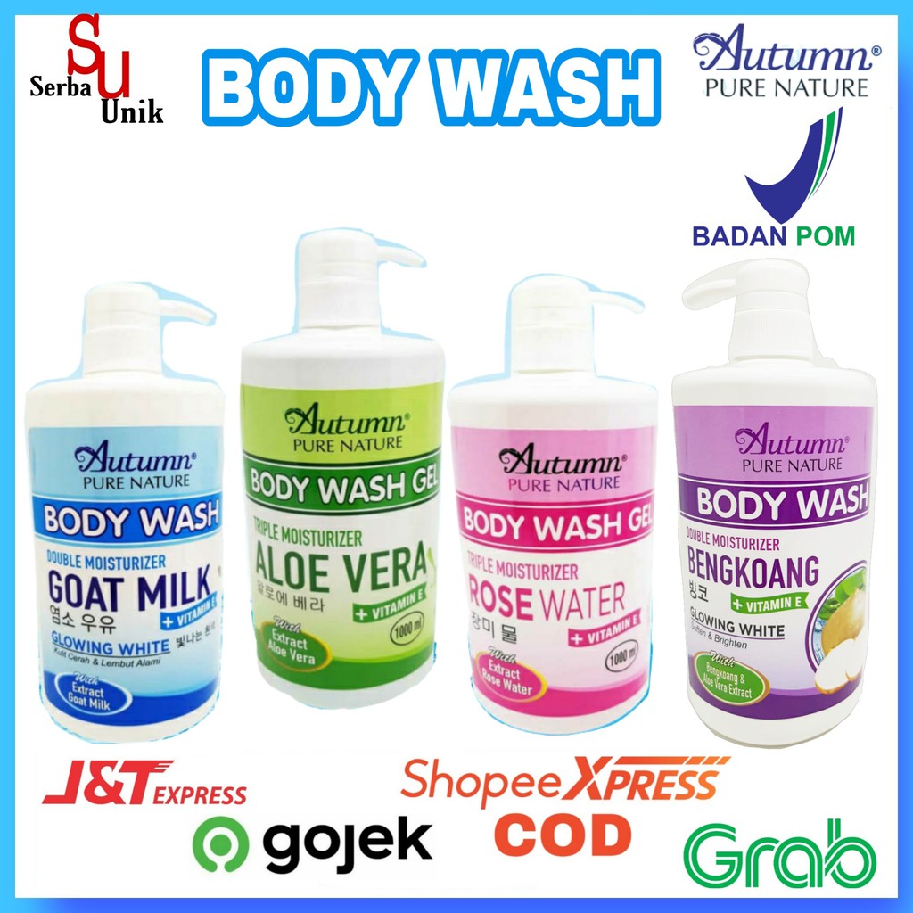 Sabun Cair Cuci Badan/Mandi Autumn Body Wash 1000 ML