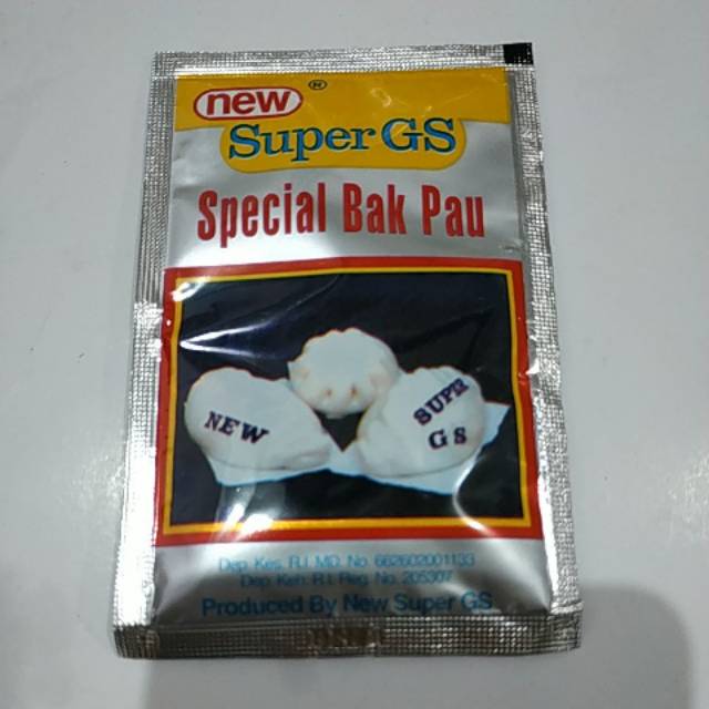 

Big One New Super GS Spesial Bakpao Sachet 10gr / Ragi Kering Bakpao / Pengembang Bakpao