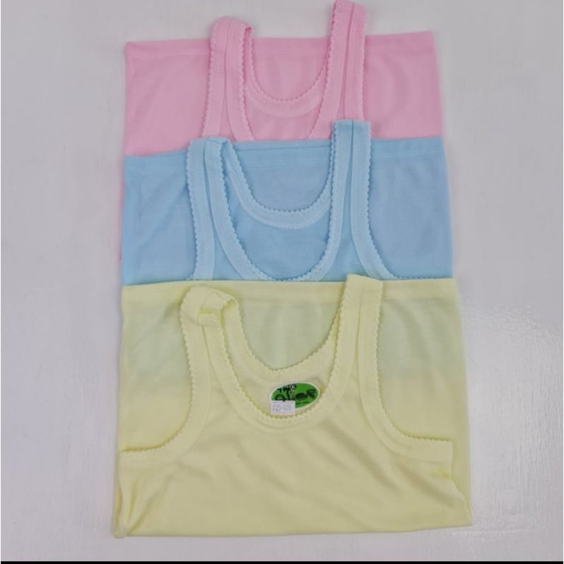 Singlet Kaos Dalam Anak Alief Tebal Bahan Lembut Double Knit