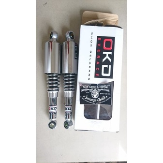 shock belakang honda cb100 cb125 replika detail ori termurah di bandung Motor Custom