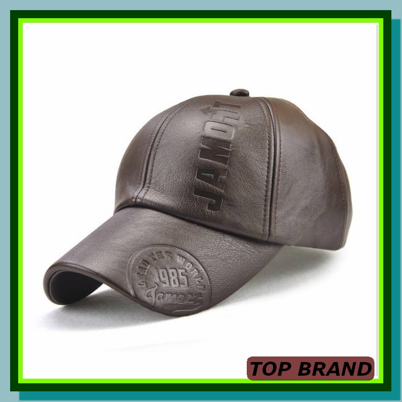 Topi Pria Distro Original Model Jaring Trucker Mokamula YP167 Topi Kulit Baseball Cap Import Jamont