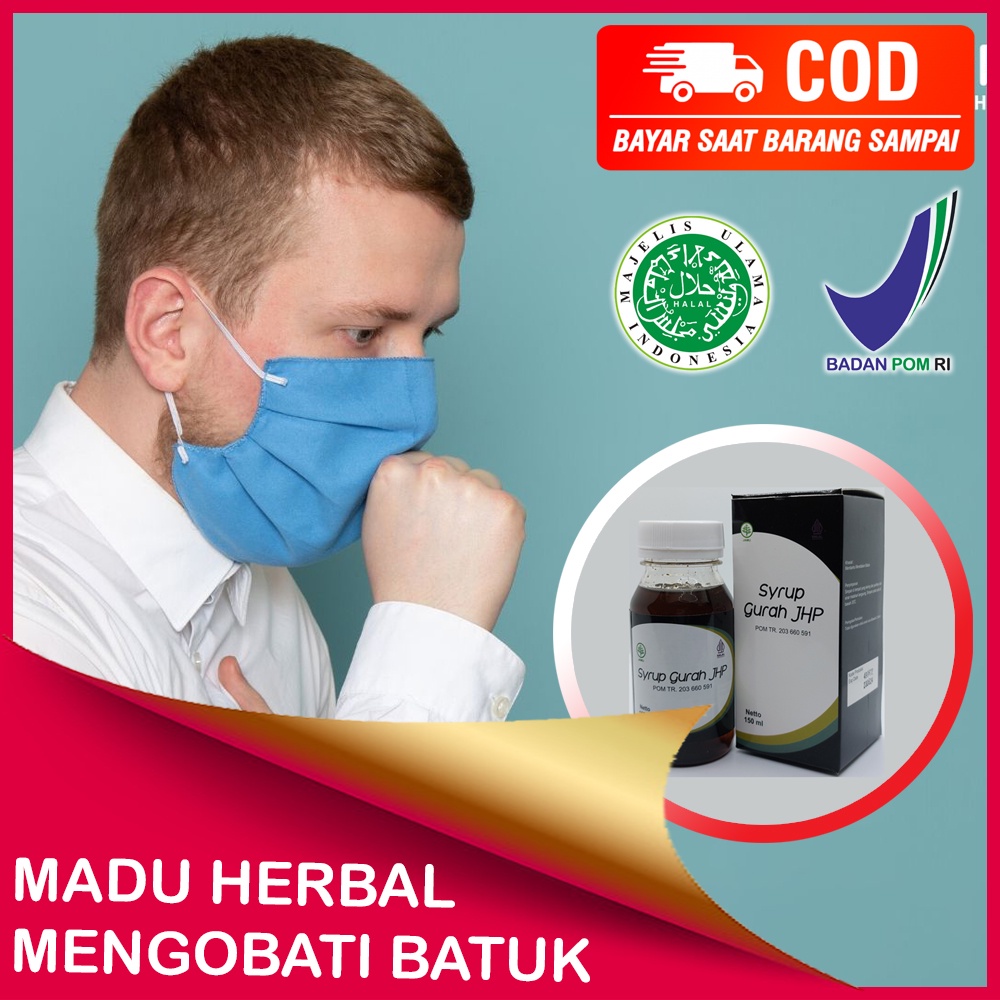 [Madu herbal mengobati batuk] Madu Syrup GURAH JHP ORIGINAL - Obat Batuk Herbal Madu