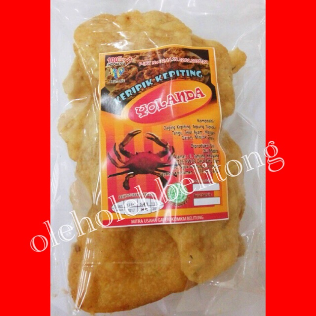 

Keripik kepiting yolanda