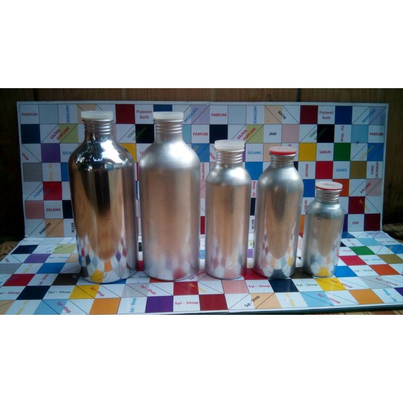 Botol Parfum Aluminium Doff 500ml BARU