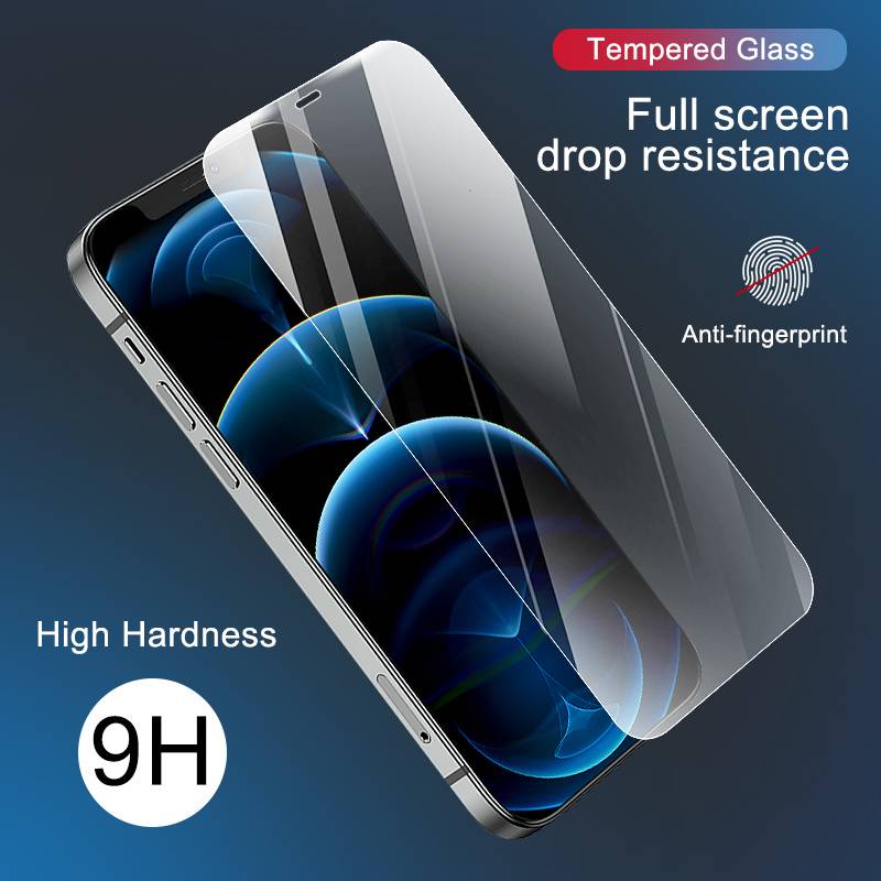 Protective Glass For IPhone 11 12 Pro Max Mini Screen Protector iPhone 6 6s 7 8 Plus X XS Max XR SE 2020 Tempered Glass Film Case