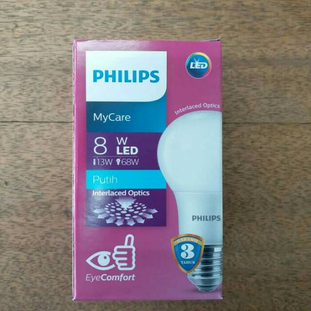 Led philips 8 watt