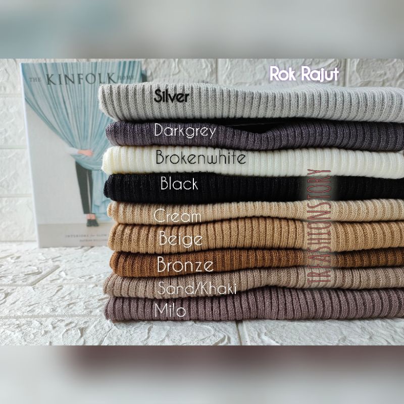 Rok Rajut Span Knit