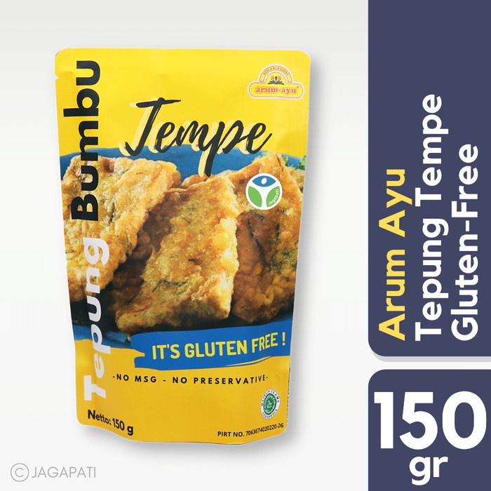 

pakai-siap-tepung-bumbu-tepung- arum ayu - tepung bumbu tempe 150gr - tepung serbaguna - gluten free