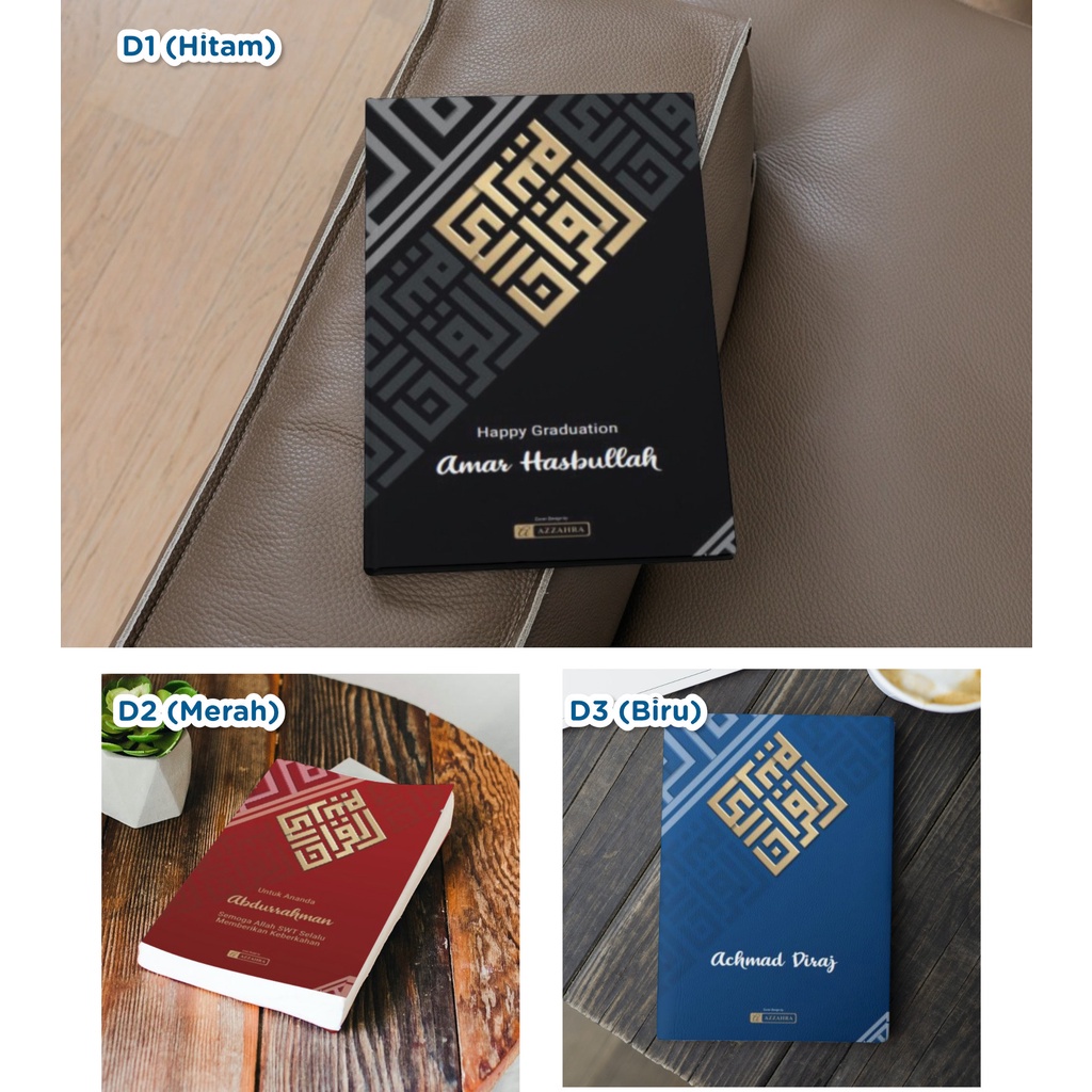 Quran Custom Hadiah Spesial Haji A6 Kecil