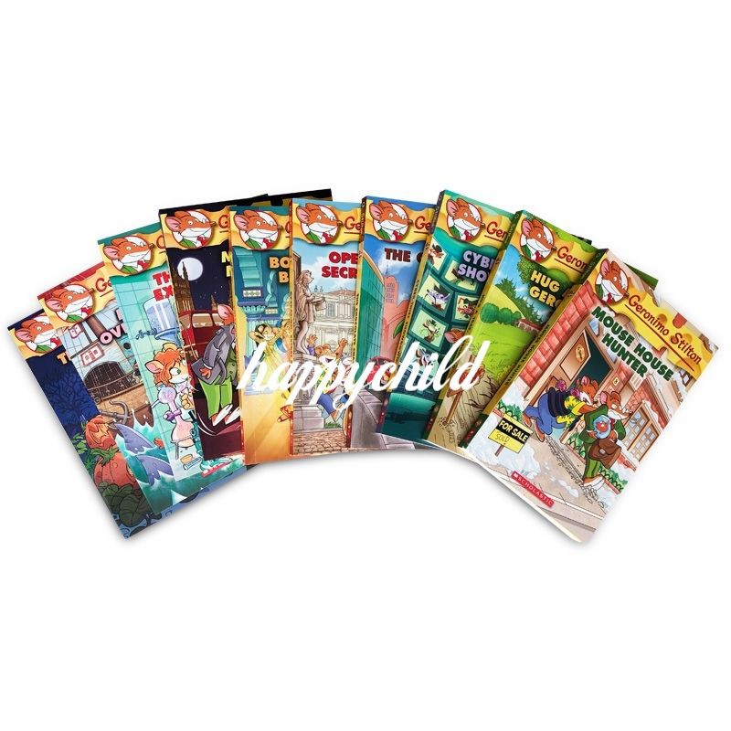 Newest 1-80 Geronimo Stilton/color page/full color/paling murah/buku anak/happychild