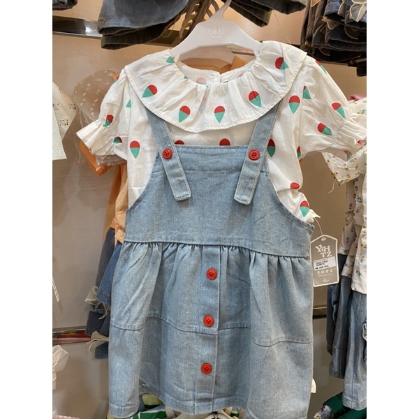 Dress jeans anak / dress kodok anak / dress kodok bayi / dress jeans anak / dress jeans bayi / setel