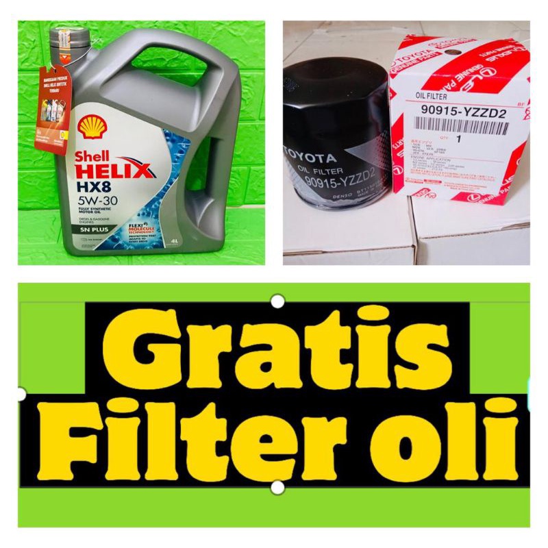 oli mesin shell helix HX8 5W-30 4L Innova Fortuner hilux