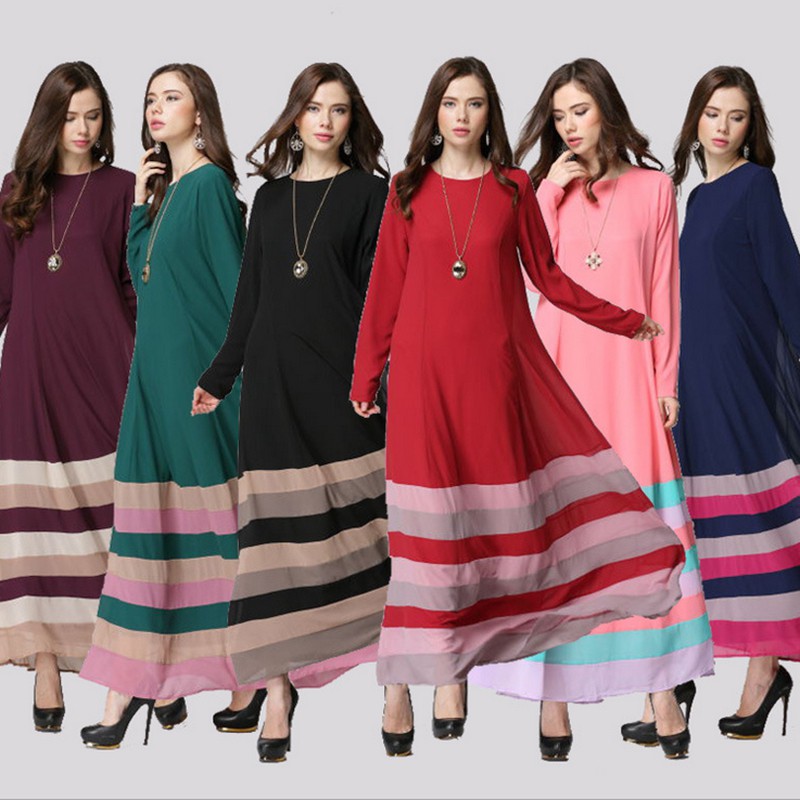 Ready Stock Busana Muslim Wanita  Rok Panjang Layanan 