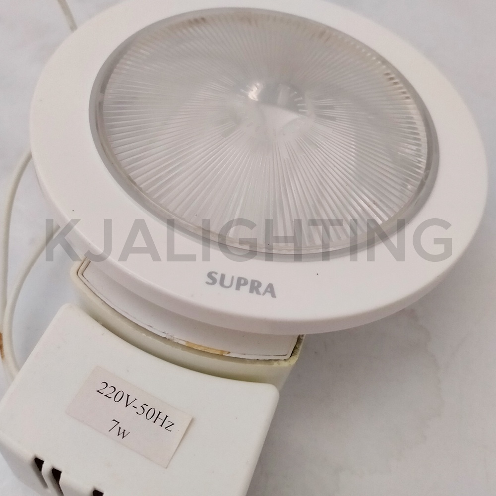 LAMPU DOWNLIGHT TANAM SMALL SUN PL KUPU 7WATT PUTIH