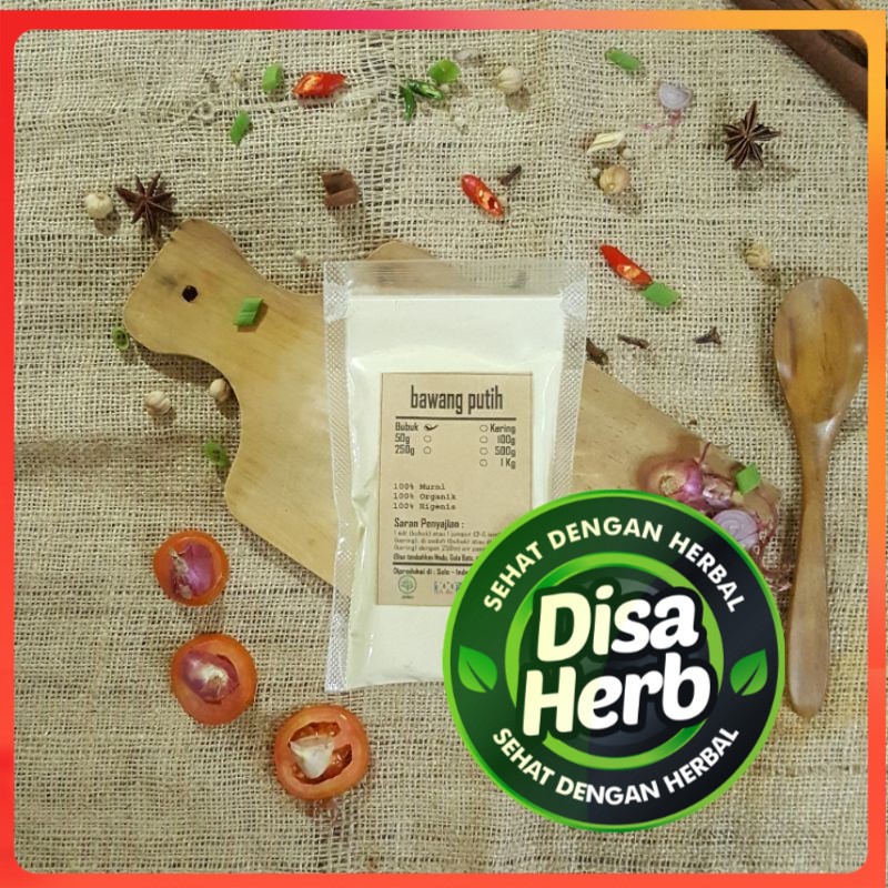 

BAWANG PUTIH BUBUK 1kg - Garlic Powder Pure - MURNI - JSR - REMPAH
