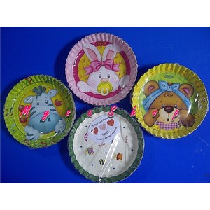 Piring Kertas / Piring Kue / Buah / Pesta Ulang Tahun Karakter Kartun