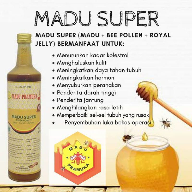 

madu super 650 ml