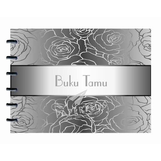 

teukuzulfikar37 Buku Tamu Kancing Hologram Bunga Silver TERLARIS TERPERCAYA ORIGINAL