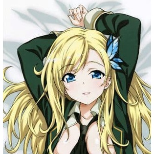 Sarung / Sarung Bantal Peluk Dakimakura Anime Kashiwazaki Sena