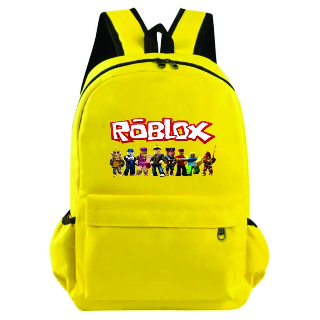 PVJ Tas Ransel Sekolah Anak SD Laki Laki Dan Perempuan Motif Karakter Game Roblok