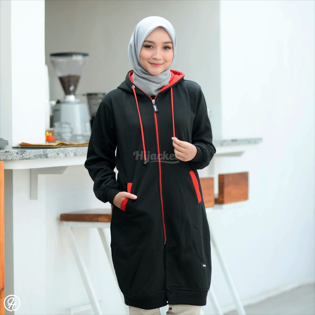 ⭐️GRATIS ONGKIR⭐️ HIJACKET BASIC Jaket Wanita Muslimah-4