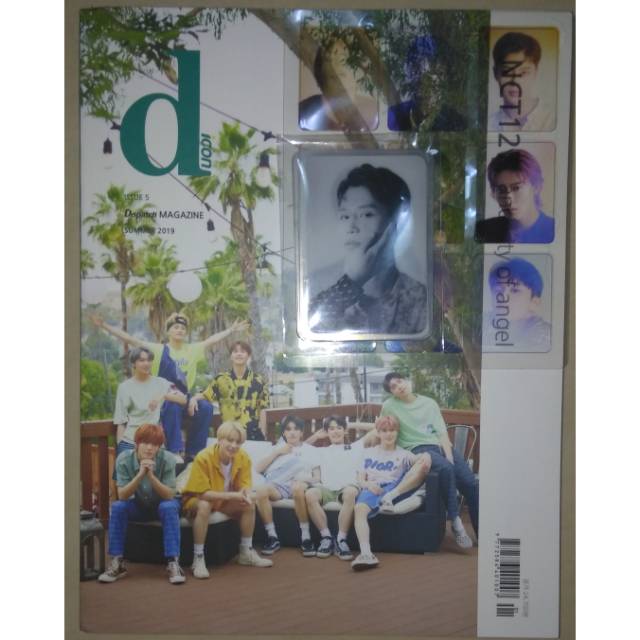 PHOTOCARD STICKER DICON NCT 127 CITY OF ANGEL