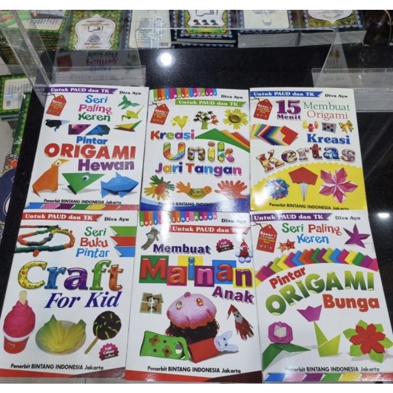 Seri buku origami (9 buku)