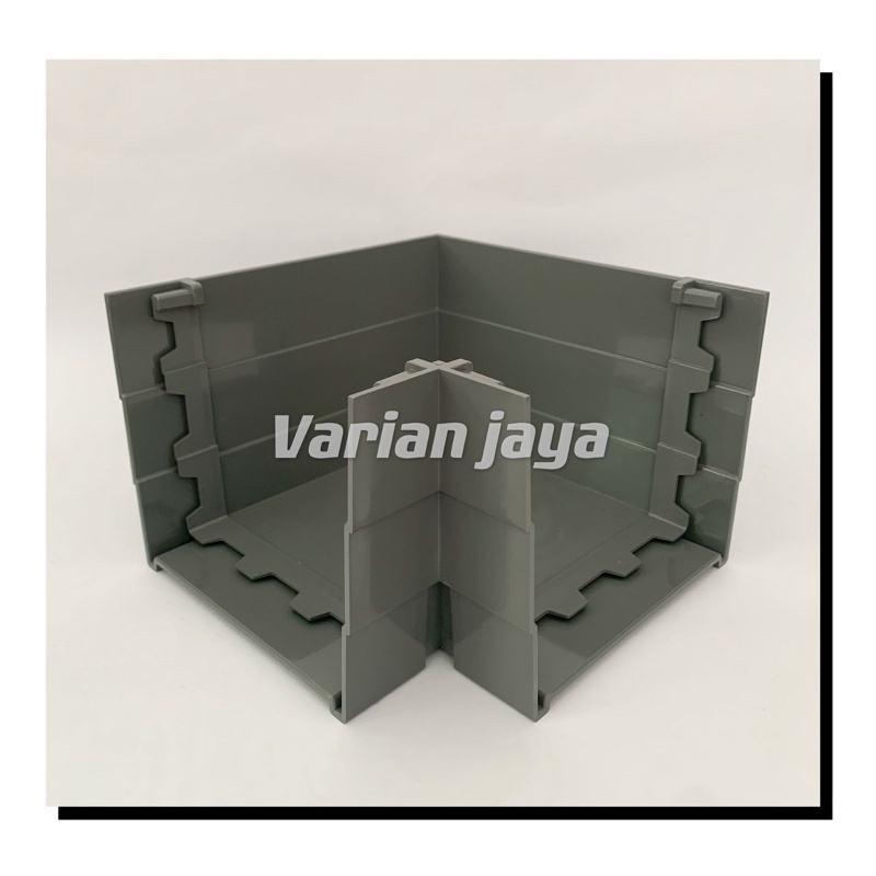 Belokan Talang Air L Socket Sambungan Kotak PVC Knee Siku Pipa Talang