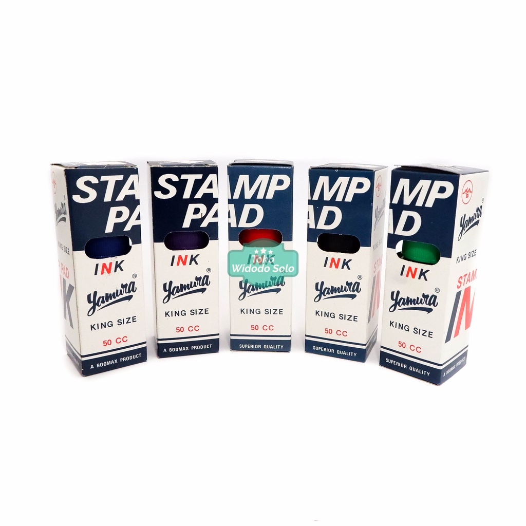 

Tinta Cap Yamura King Size 50cc Stempel Stamp Ink Cap Jempol Warna - 1 Buah