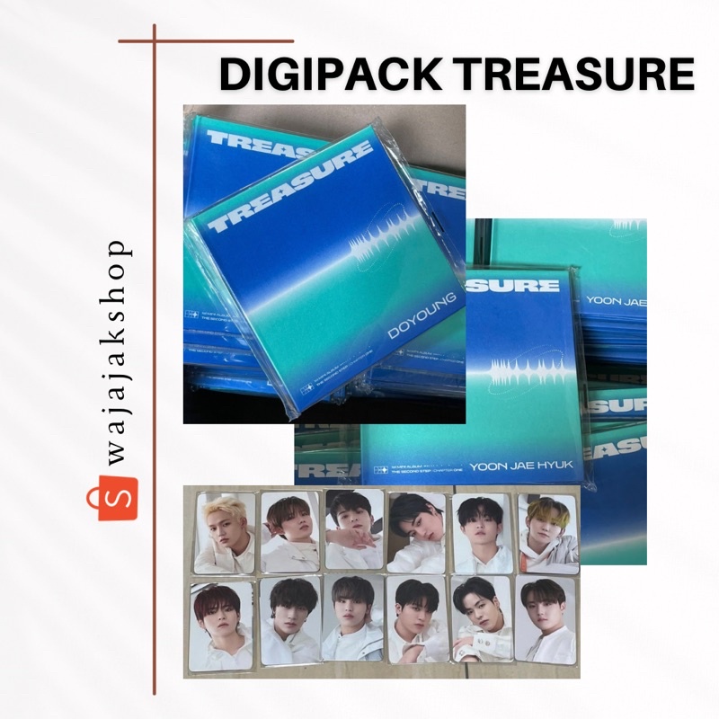 [READY STOCK] SEALED DIGIPACK TREASURE HYUNSUK JAEHYUK DOYOUNG | BENEFIT KTWON TREASURE MINI ALBUM T